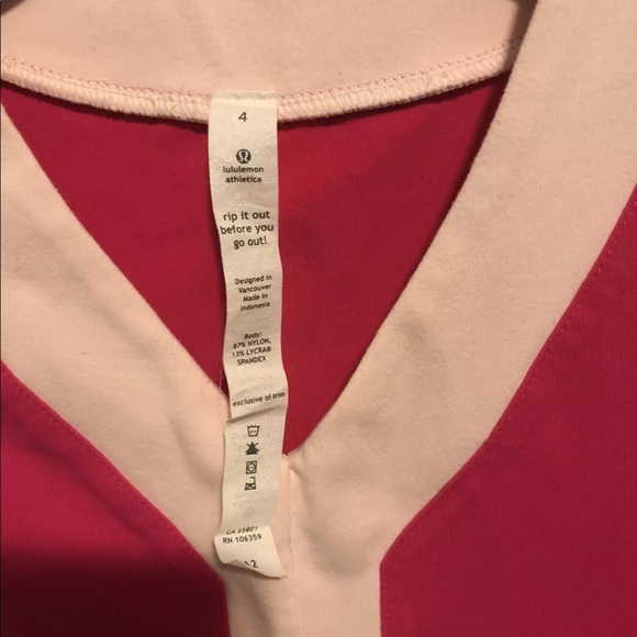 Lululemon athletica yoga sleeveless women’s shirt - Picture 2 of 2
